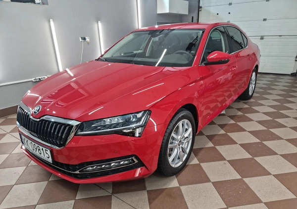 Skoda Superb cena 168000 przebieg: 20500, rok produkcji 2023 z Kraków małe 67